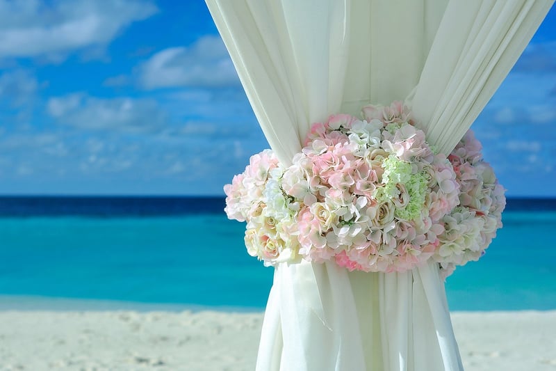 Tropical Beach Wedding